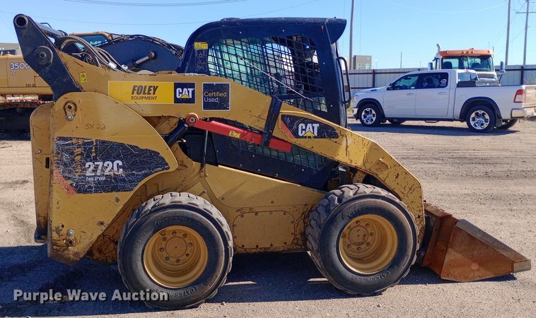 image for item DH1449 2012 Caterpillar  272C skid steer loader