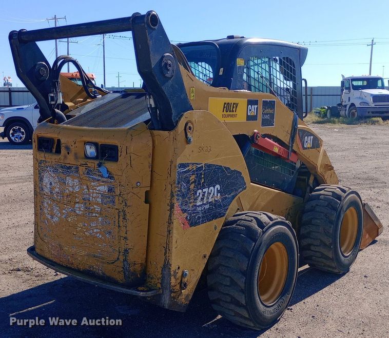 image for item DH1449 2012 Caterpillar  272C skid steer loader
