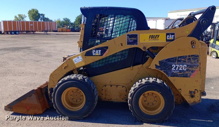 image for item DH1449 2012 Caterpillar  272C skid steer loader