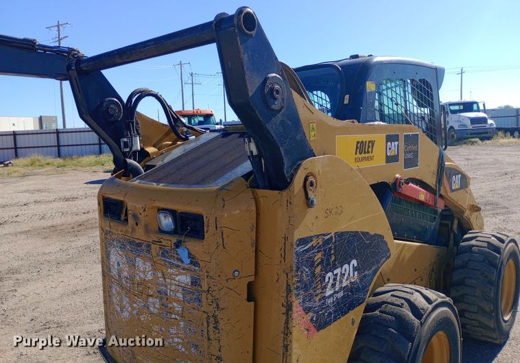 image for item DH1449 2012 Caterpillar  272C skid steer loader