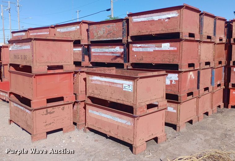 image for item DH1451 (10) storage boxes