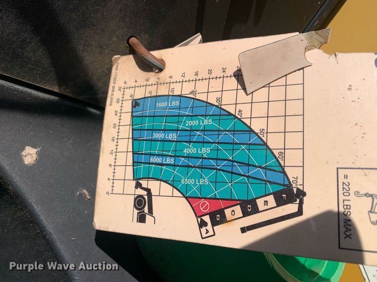 image for item DM1822 2007 Caterpillar TL642 telehandler