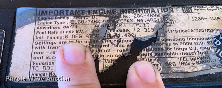 image for item DM1822 2007 Caterpillar TL642 telehandler