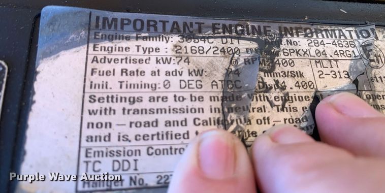 image for item DM1822 2007 Caterpillar TL642 telehandler