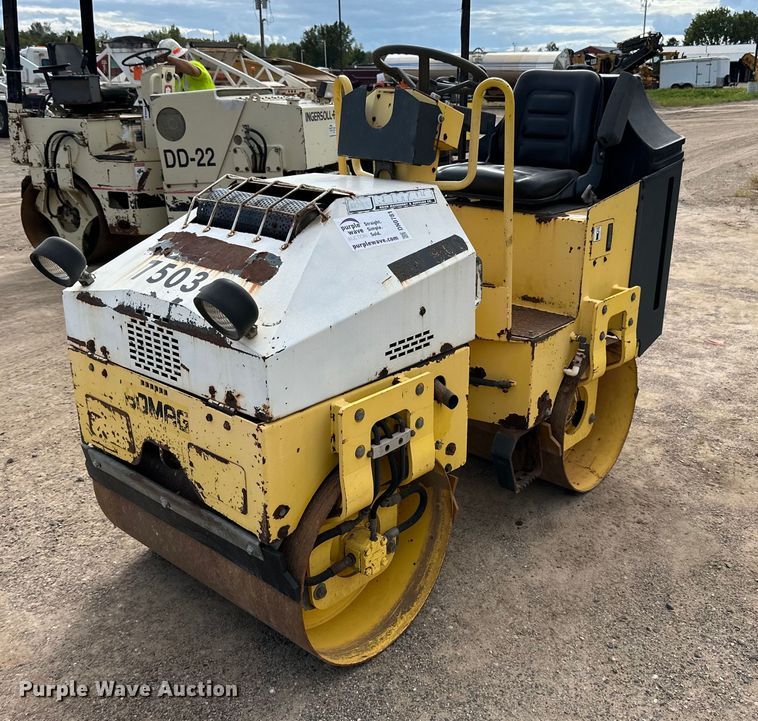 image for item DN0781 2002 Bomag  BW900 double drum vibratory roller