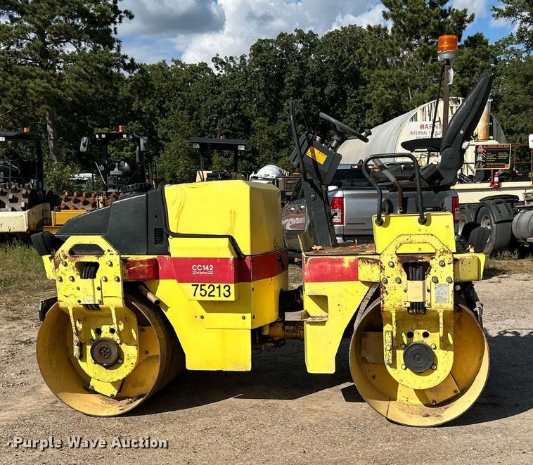 image for item DN0782 2000 Dynapac CC142 double drum vibratory roller