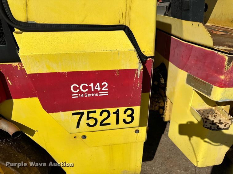 image for item DN0782 2000 Dynapac CC142 double drum vibratory roller