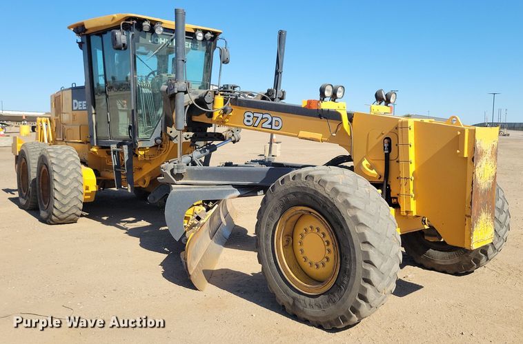 image for item DN3552 2008 John Deere 872D motor grader