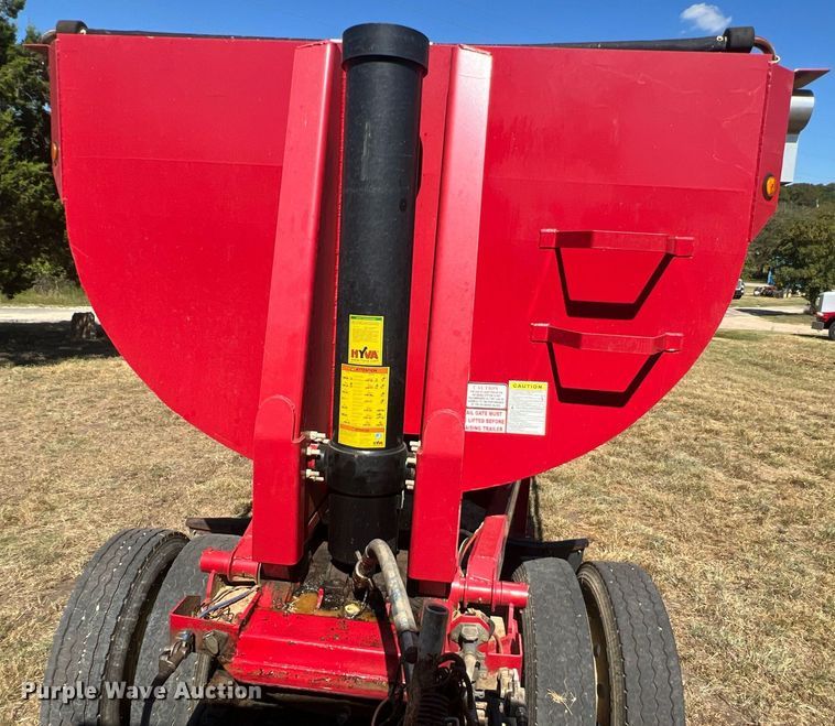 image for item DO2502 2018 Brazos end dump trailer