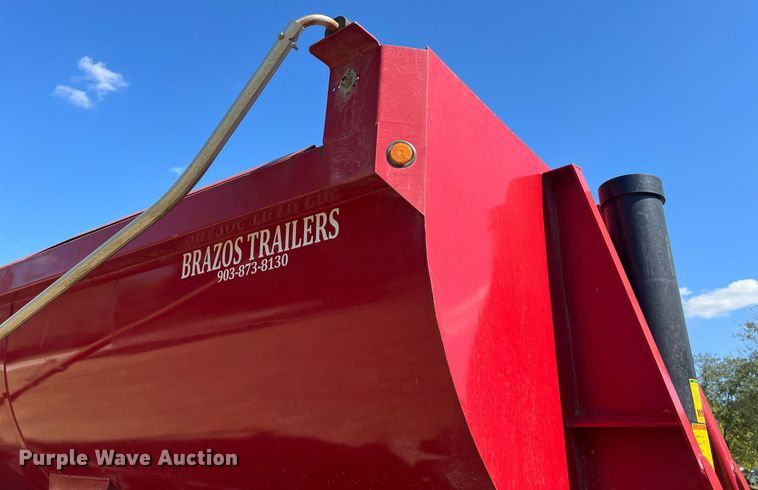 image for item DO2502 2018 Brazos end dump trailer