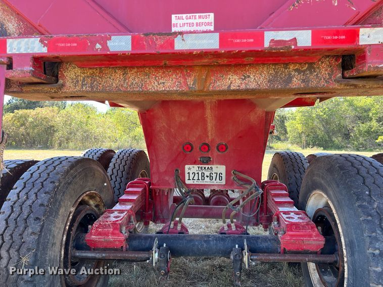 image for item DO2502 2018 Brazos end dump trailer