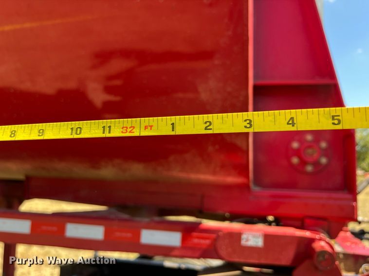 image for item DO2502 2018 Brazos end dump trailer