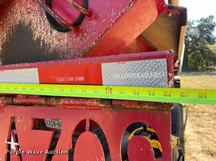 image for item DO2502 2018 Brazos end dump trailer