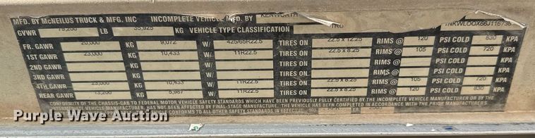 image for item DO2504 2006 Kenworth W900 ready mix truck