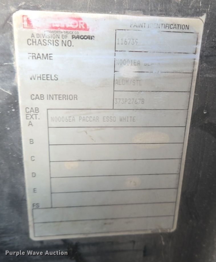 image for item DO2509 2006 Kenworth W900 ready mix truck