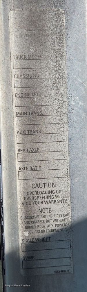 image for item DO2509 2006 Kenworth W900 ready mix truck