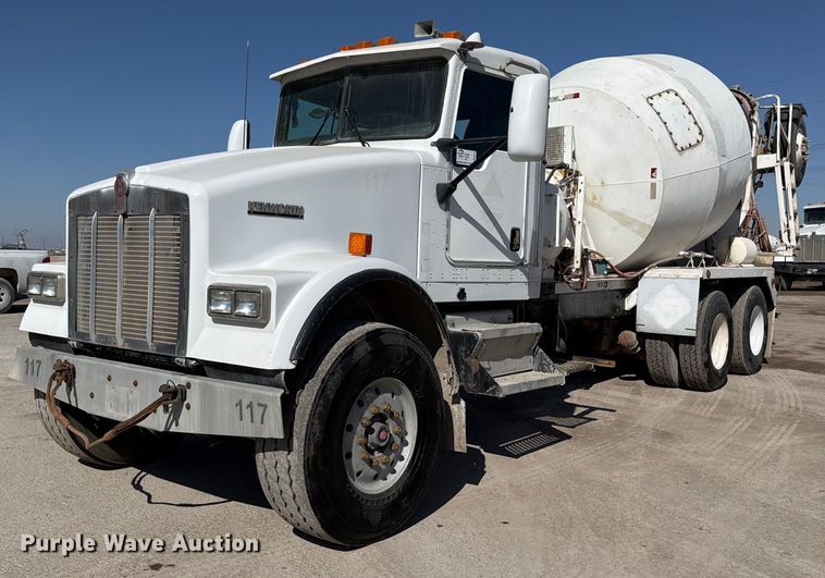 image for item DO2512 2006 Kenworth W900 ready mix truck