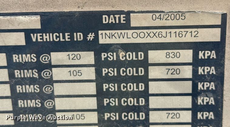 image for item DO2514 2006 Kenworth W900 ready mix truck