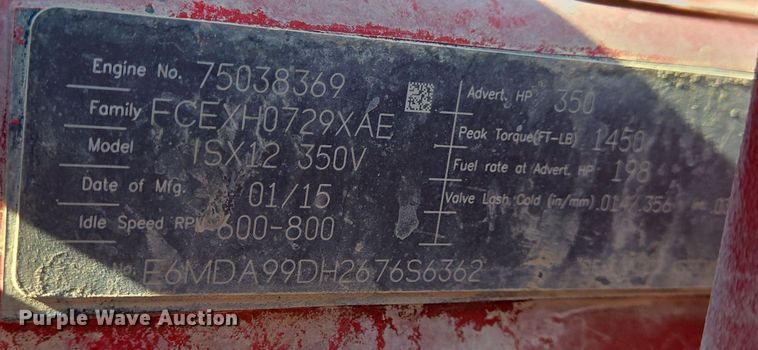 image for item DO2517 2016 Kenworth T880 ready mix truck