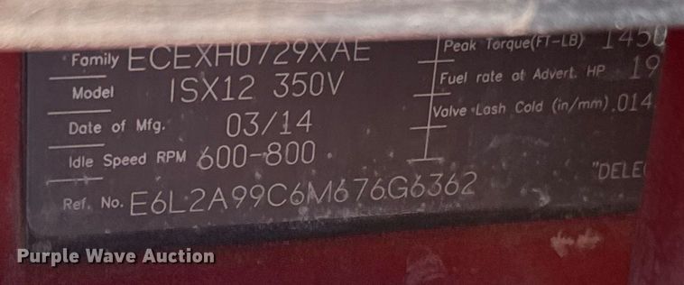 image for item DO2521 2015 Kenworth T800 ready mix truck