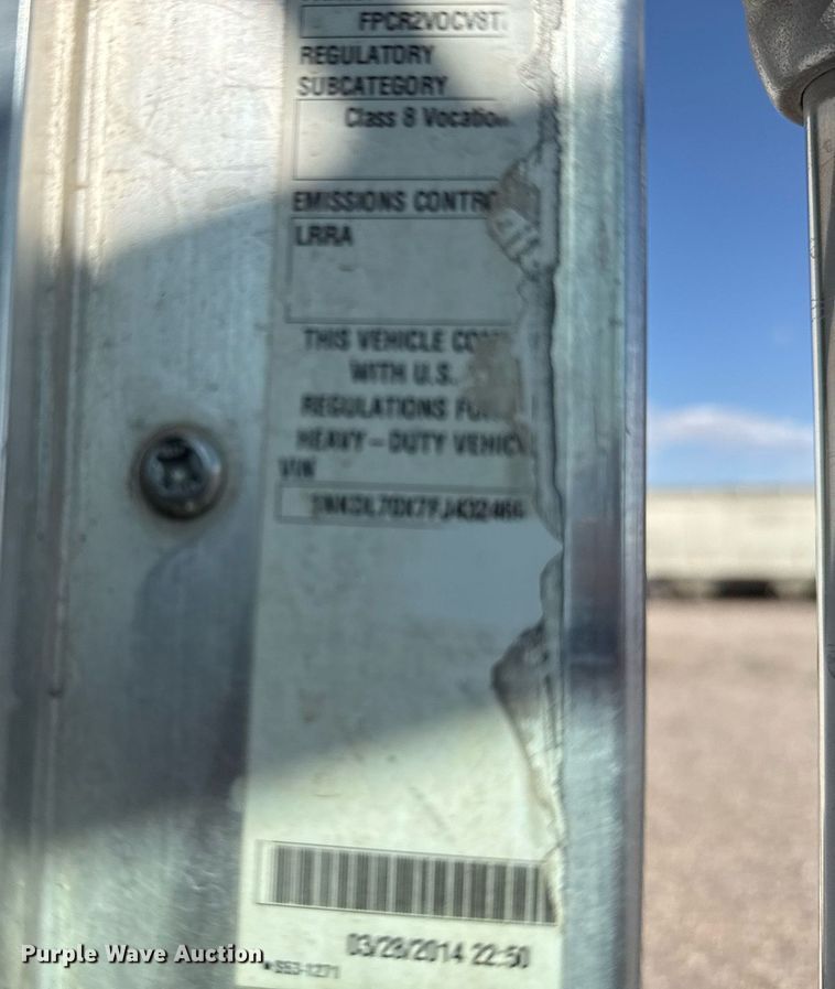 image for item DO2526 2015 Kenworth T800 ready mix truck