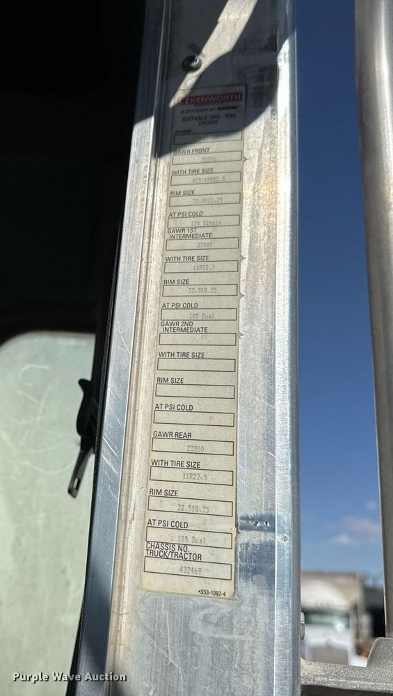 image for item DO2526 2015 Kenworth T800 ready mix truck