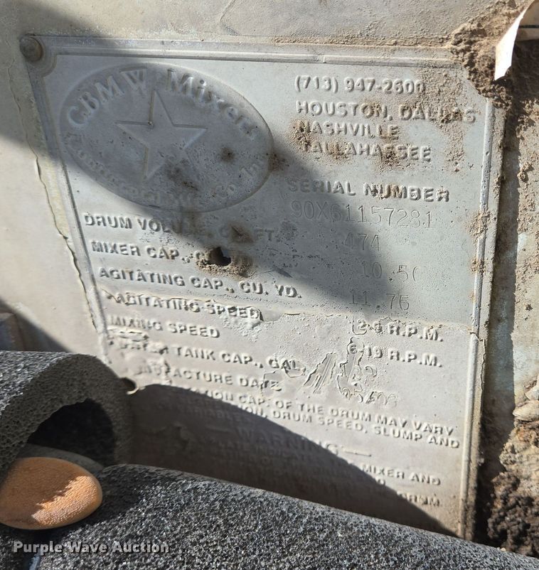 image for item DO2533 2006 International Paystar 5500i ready mix truck