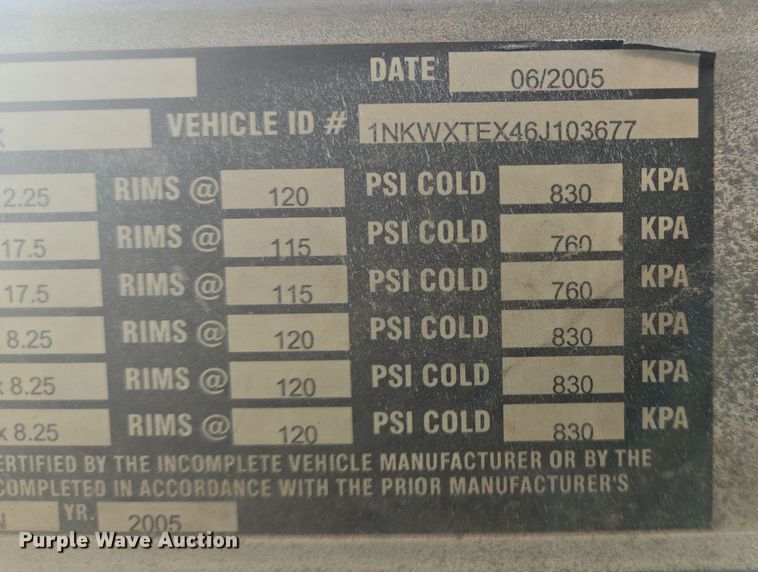 image for item DO2536 2006 Kenworth W900 ready mix truck