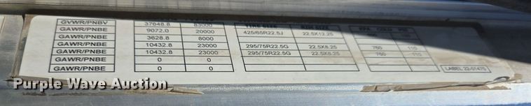 image for item DO2537 2007 Peterbilt 357 dump truck