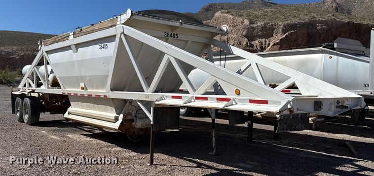 image for item DO2538 1998 Ranch Mfg. bottom dump trailer