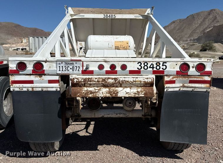 image for item DO2538 1998 Ranch Mfg. bottom dump trailer
