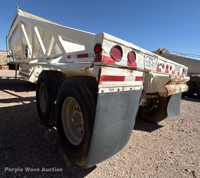 image for item DO2538 1998 Ranch Mfg. bottom dump trailer