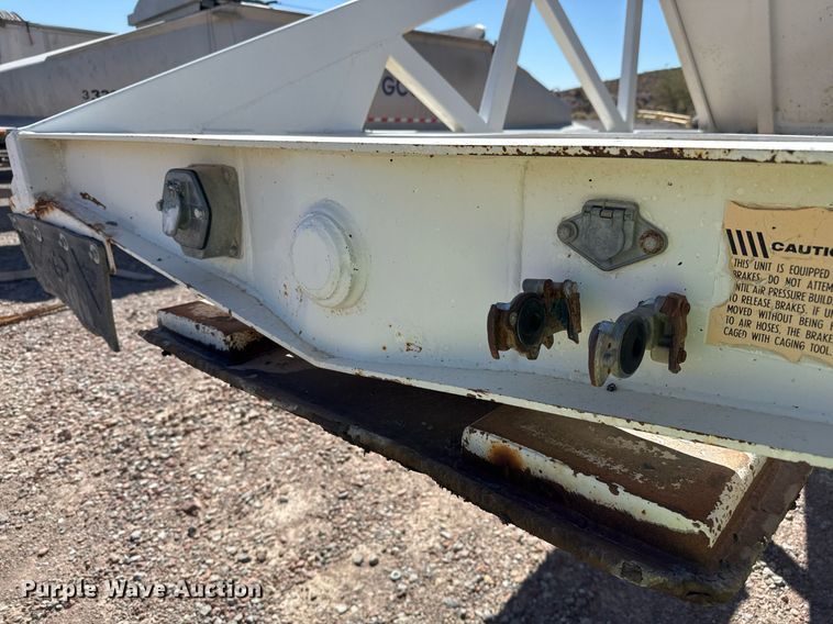 image for item DO2538 1998 Ranch Mfg. bottom dump trailer