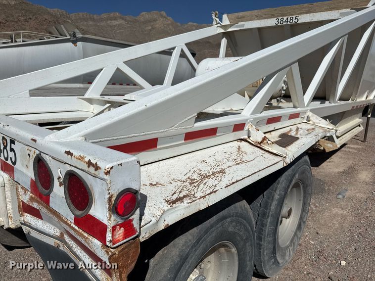 image for item DO2538 1998 Ranch Mfg. bottom dump trailer