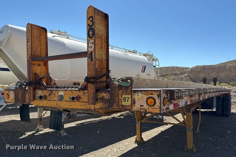 image for item DO2539 2000 Dorsey DGTS-42 flatbed trailer