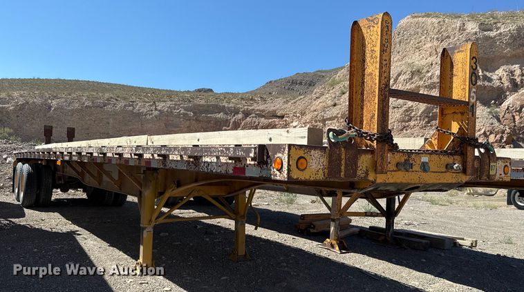 image for item DO2539 2000 Dorsey DGTS-42 flatbed trailer
