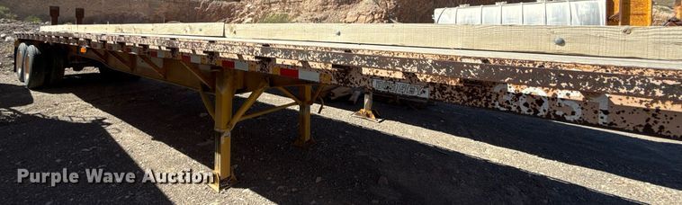 image for item DO2539 2000 Dorsey DGTS-42 flatbed trailer