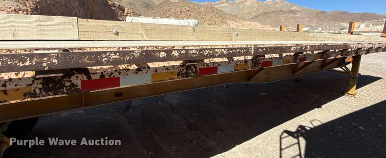 image for item DO2539 2000 Dorsey DGTS-42 flatbed trailer