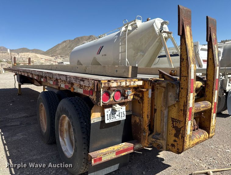 image for item DO2539 2000 Dorsey DGTS-42 flatbed trailer