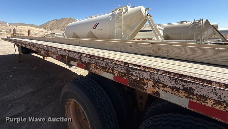 image for item DO2539 2000 Dorsey DGTS-42 flatbed trailer