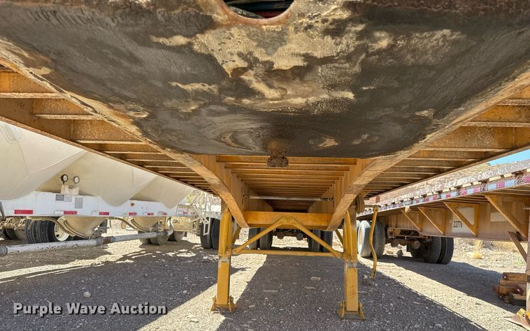 image for item DO2539 2000 Dorsey DGTS-42 flatbed trailer