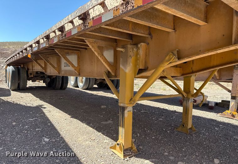image for item DO2539 2000 Dorsey DGTS-42 flatbed trailer