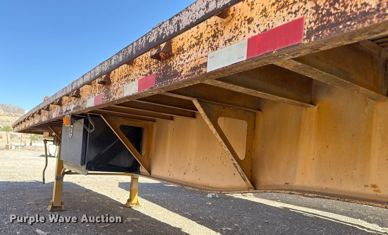 image for item DO2539 2000 Dorsey DGTS-42 flatbed trailer