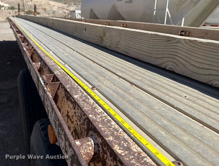 image for item DO2539 2000 Dorsey DGTS-42 flatbed trailer