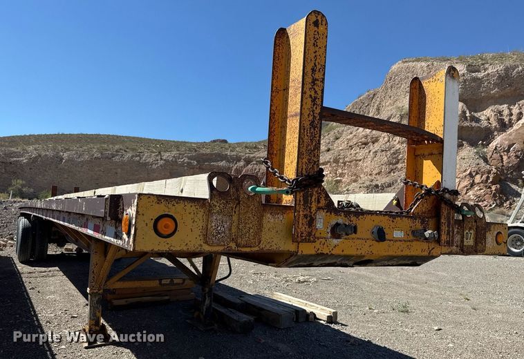 image for item DO2540 2000 Dorsey DGTS-42 flatbed trailer