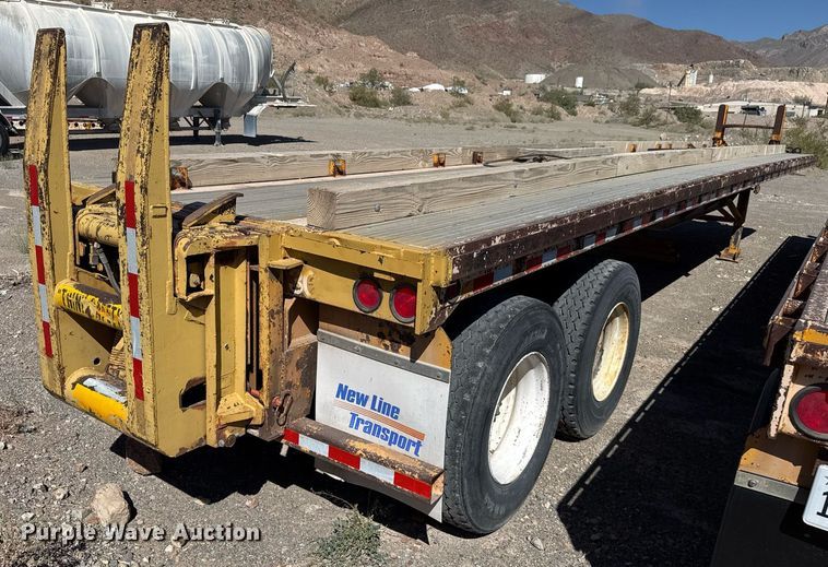 image for item DO2540 2000 Dorsey DGTS-42 flatbed trailer