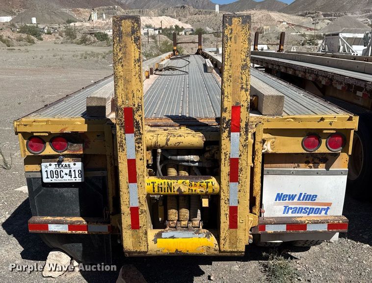 image for item DO2540 2000 Dorsey DGTS-42 flatbed trailer