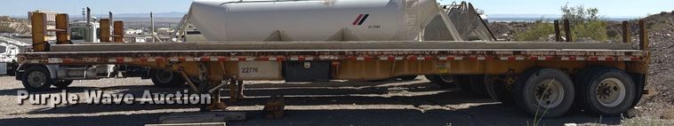 image for item DO2540 2000 Dorsey DGTS-42 flatbed trailer