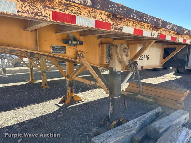 image for item DO2540 2000 Dorsey DGTS-42 flatbed trailer