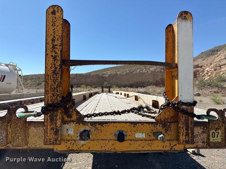 image for item DO2540 2000 Dorsey DGTS-42 flatbed trailer